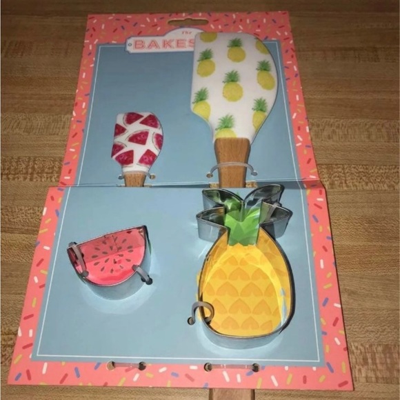 Summer Pineapple Watermelon Spatula Set 4pc - Picture 3 of 4